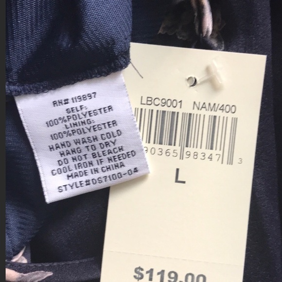 NEW Lucky Brand floral ruffle mini dress (M, L) - Picture 5 of 8